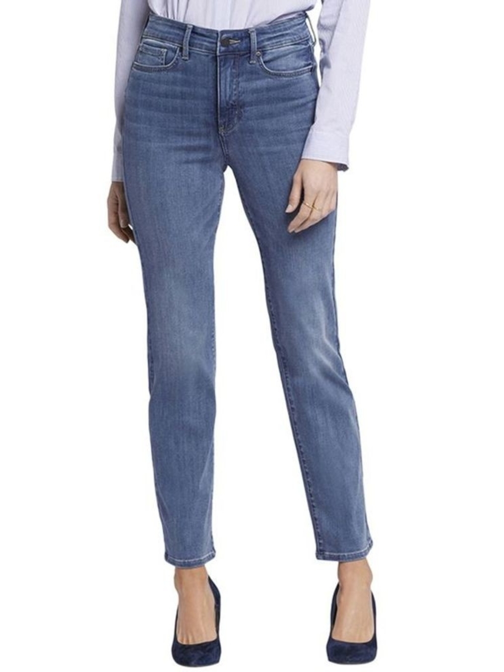 NWT- NYDJ Callie High Straight Leg Jeans- Rockie